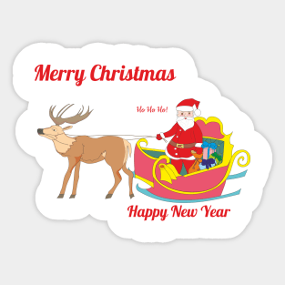 Santa Claus Sticker